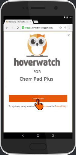 Text Message Tracker Spy for Cherr Pad Plus