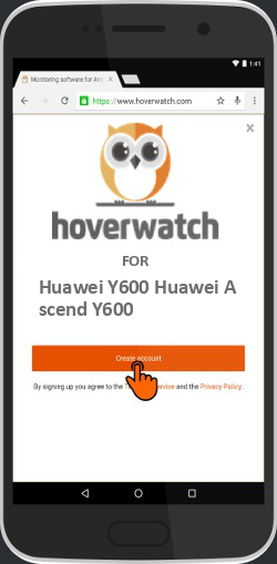 Family Keylogger Android for Huawei Y600 Huawei Ascend Y600