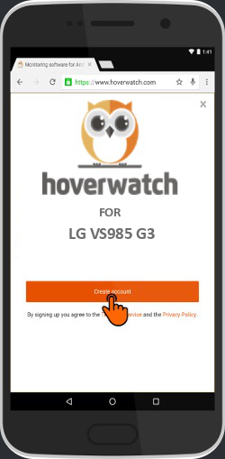 Spy on Text Messages for LG VS985 G3