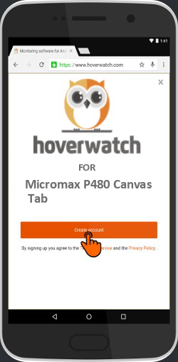 Free Keylogger with Remote Access for Micromax P480 Canvas Tab